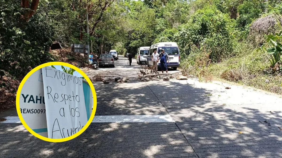 Bloquean carretera Atlapexco–Calnali por desacuerdo con alcaldesa