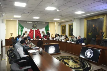 Sesión en el Congreso de Hidalgo