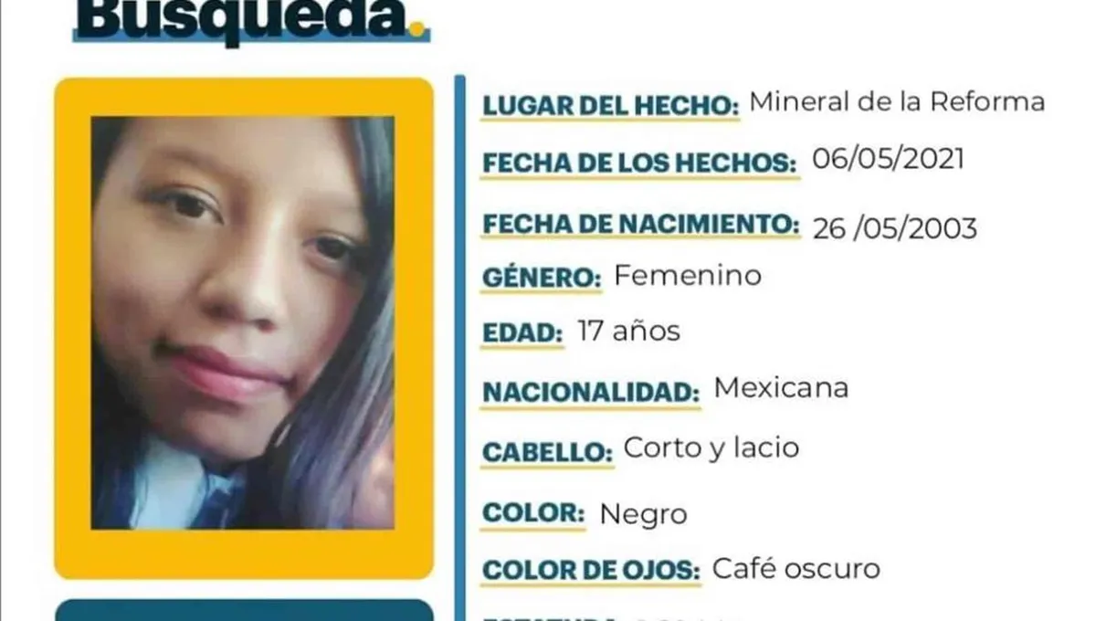 Buscan a la menor Stephany Sitalan, desaparecida en La Reforma