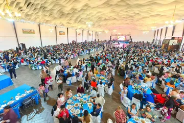 Más de 2 mil mujeres celebran en grande el Día de las Madres en Zempoala con música, regalos y rifas