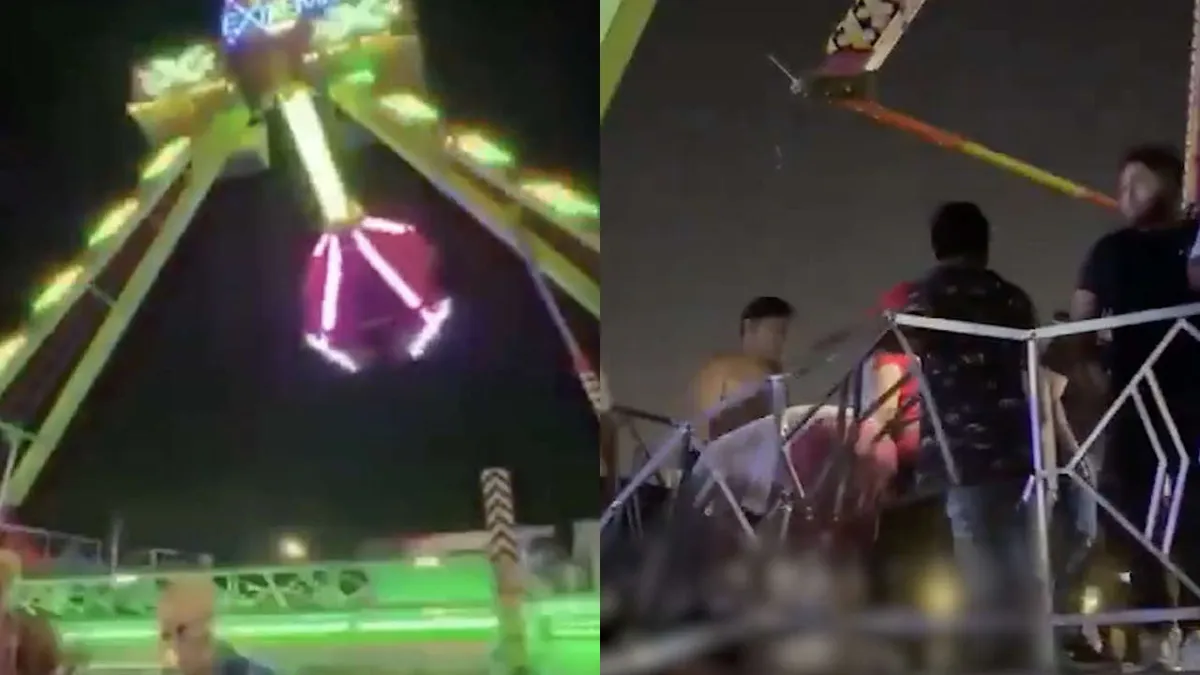 VIDEO: Juego mecánico se rompe en Ecuador y deja 10 heridos