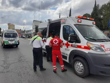 Combi atropella a mujer en centro de Tizayuca