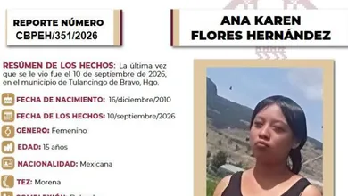 Ficha de Búsqueda Ana Karen Flores Hernández