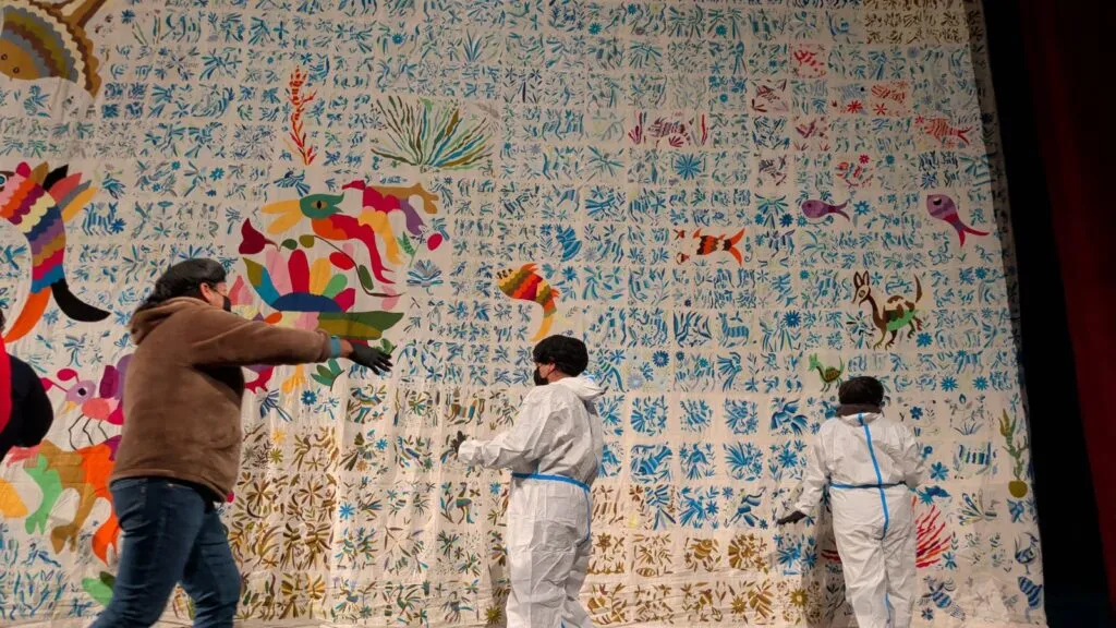 Inicia mantenimiento del Tenango monumental, Récord Guinness en Hidalgo