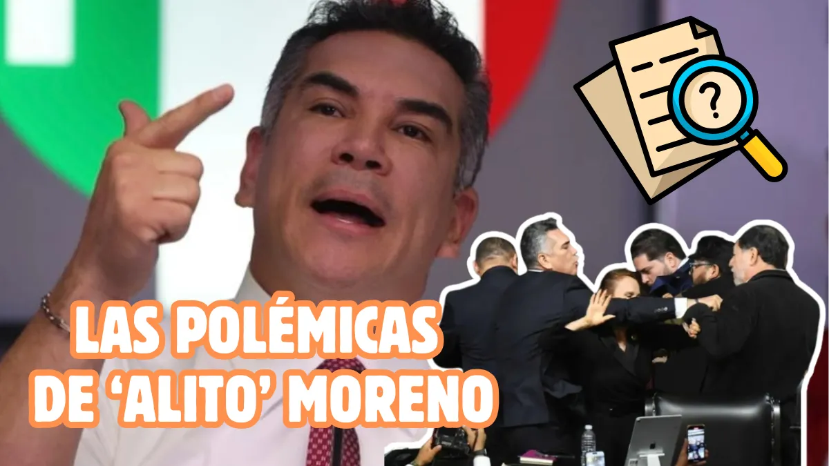 Escándalos de ‘Alito’ Moreno, líder del PRI.