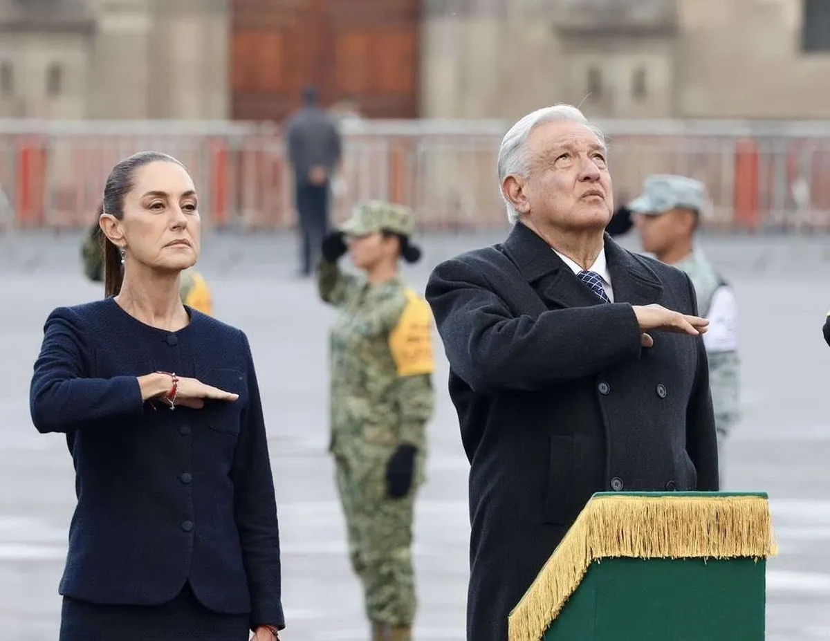 AMLO y Sheinbaum encabezan conmemoración por sismos de 1985 y 2017