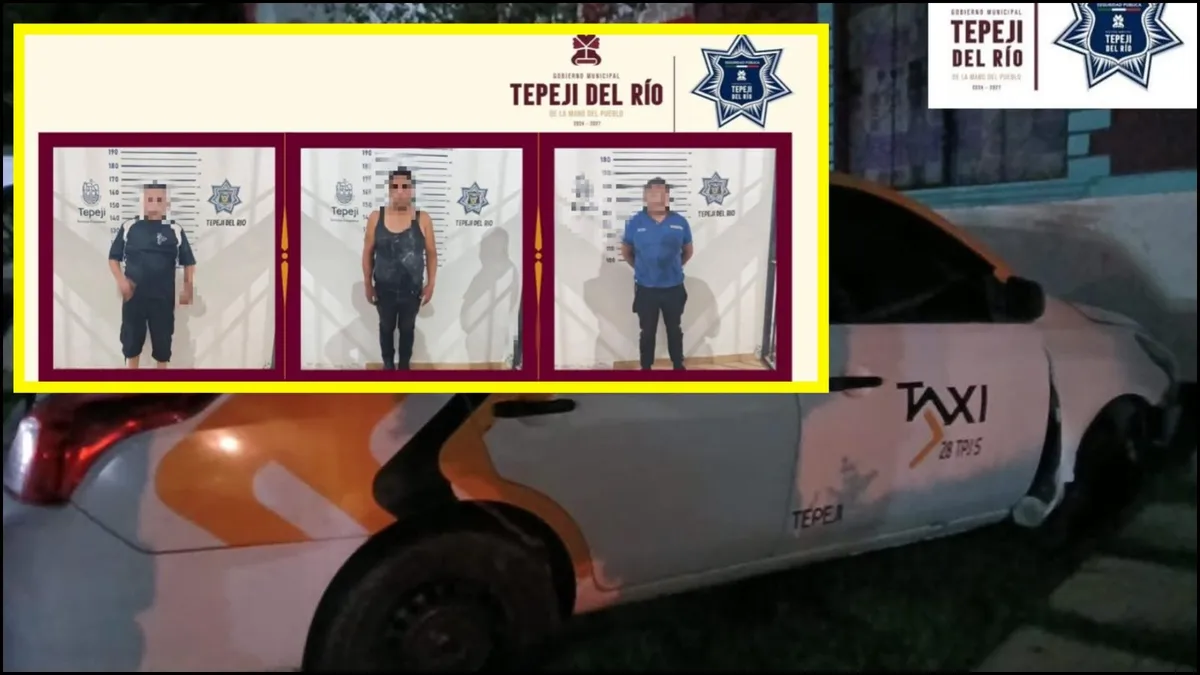 Detienen a tres por presunto robo de cable