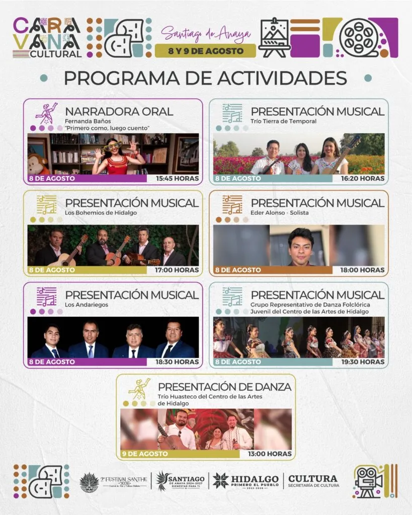 Santiago de Anaya celebrará el Festival Santhe 2026 con música, danza y tradición ancestral