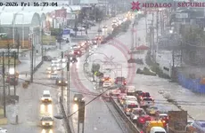 Lluvia Intensa y Granizo en Pachuca Mineral de la Reforma