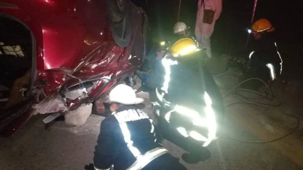 Muere delegada del Instituto de Migración tras caer de puente vehicular en Pachuca