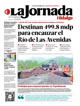 La Jornada Hidalgo | 05 de octubre de 2026