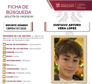 Ficha de búsqueda Gustavo Vera López
