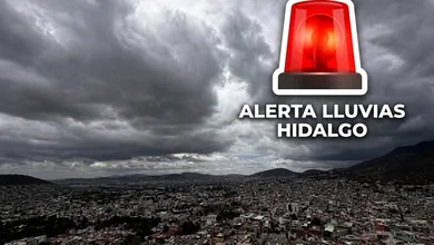 Alerta por lluvias en Hidalgo