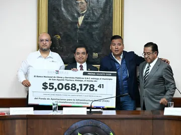 San Agustín Tlaxiaca y Huazalingo reciben más de 17 mdp para infraestructura