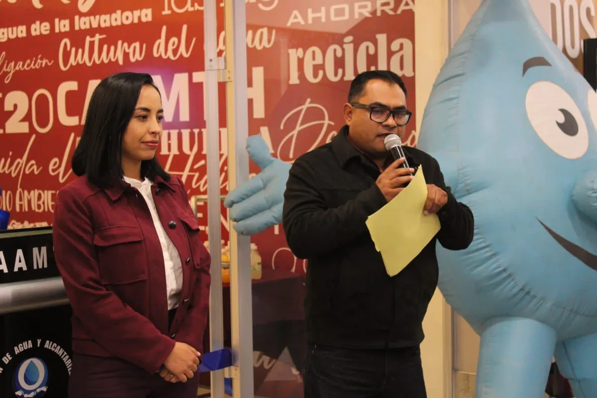 Tizayuca: abren módulo de atención de la CAAMTH en plaza comercial