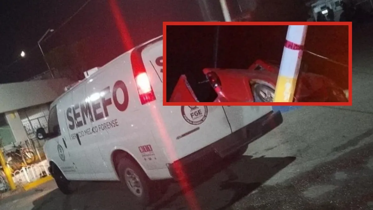 Camioneta accidentada