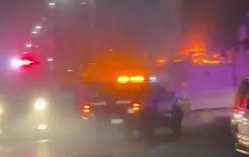 ¡Arde taquería en Mixquiahuala! Incendio provoca movilización de emergencia