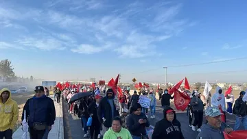 ¡Alerta vial! Reportan manifestantes en la México-Pachuca