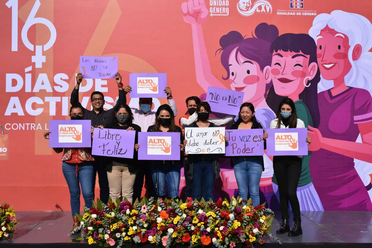 Congreso se suma a los 16 días de activismo contra la violencia de género