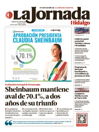 La Jornada Hidalgo | 02 de junio de 2026