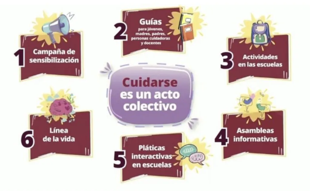 Sheinbaum lanza plan de salud mental para jóvenes en México