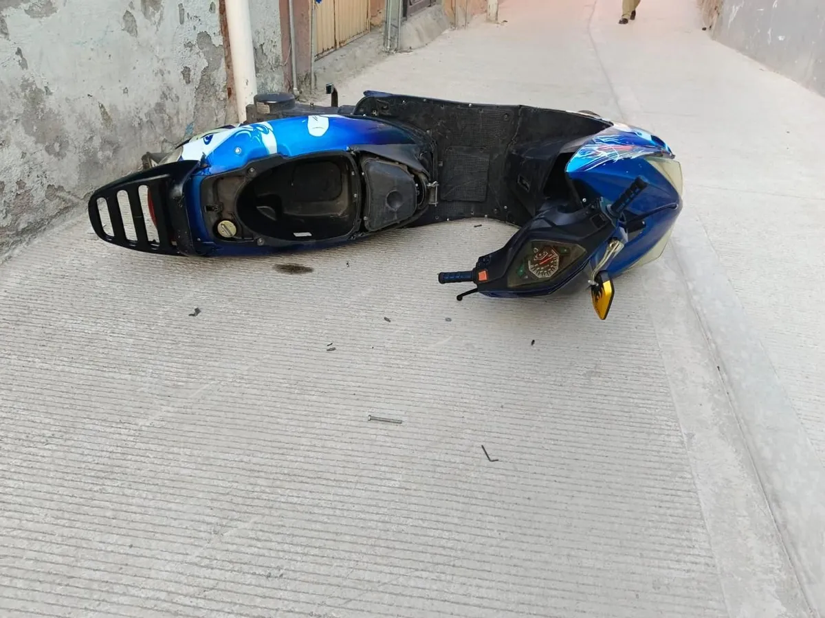 Pachuca: joven muere tras accidente en motocicleta en el barrio El Atorón