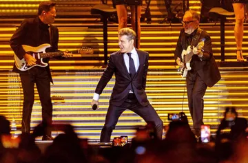 Foto de Luis Miguel, quien visitará Pachuca en el 2024.