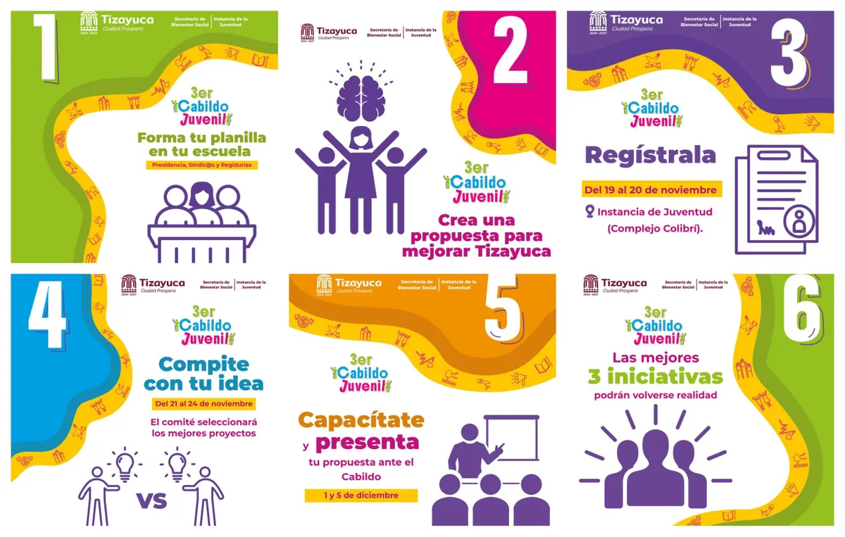 Tizayuca lanza convocatoria del Tercer Cabildo Juvenil 2025