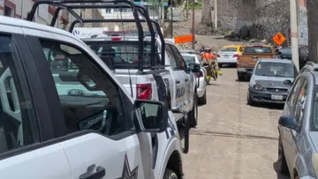 Instalaciones de la mina de Loreto en Pachuca, donde se reportó una emergencia con dos trabajadores.