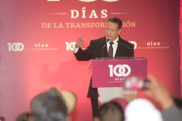 Julio Menchaca presume combate a la corrupción en 100 días de Gobierno