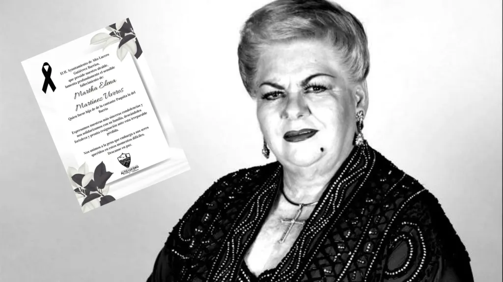 [FOTO] Muere hija de Paquita la del Barrio a poco más de un año de la muerte de la cantante