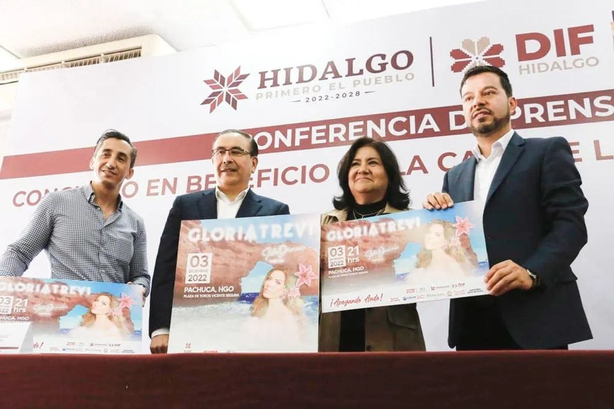Gloria Trevi en Pachuca: anuncian concierto en beneficio a Casa de la Niña Hidalguense