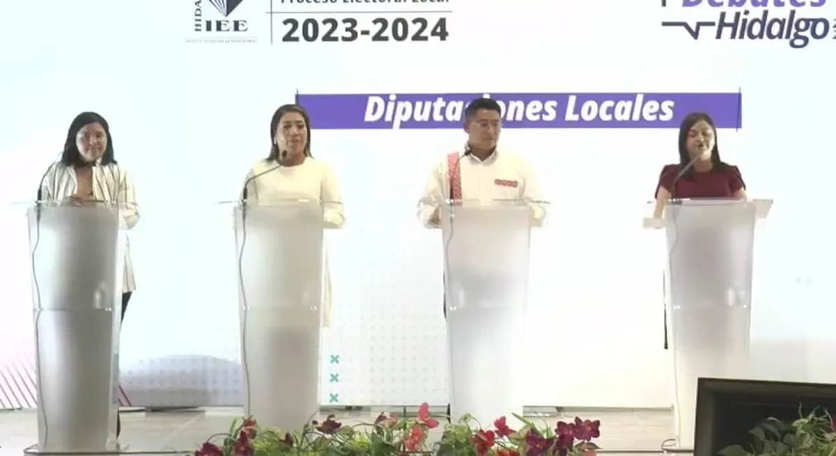 Elecciones Hidalgo: discursos preparados y pocas propuestas en debate en Ixmiquilpan