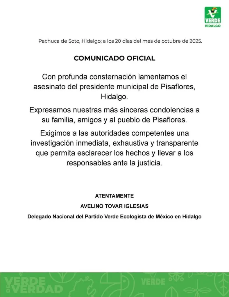 Ejecutan al presidente municipal de Pisaflores; buscan a los responsables