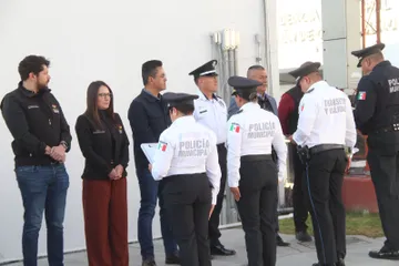 Entregan equipo táctico a Seguridad Ciudadana en Mineral de la Reforma