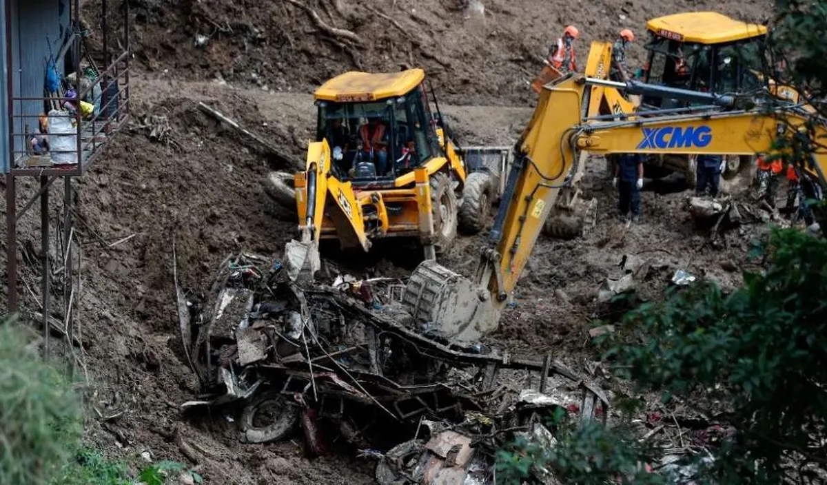 Más de 120 muertos en Nepal por deslaves e inundaciones