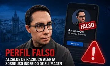 Jorge Reyes alerta por perfil falso en redes