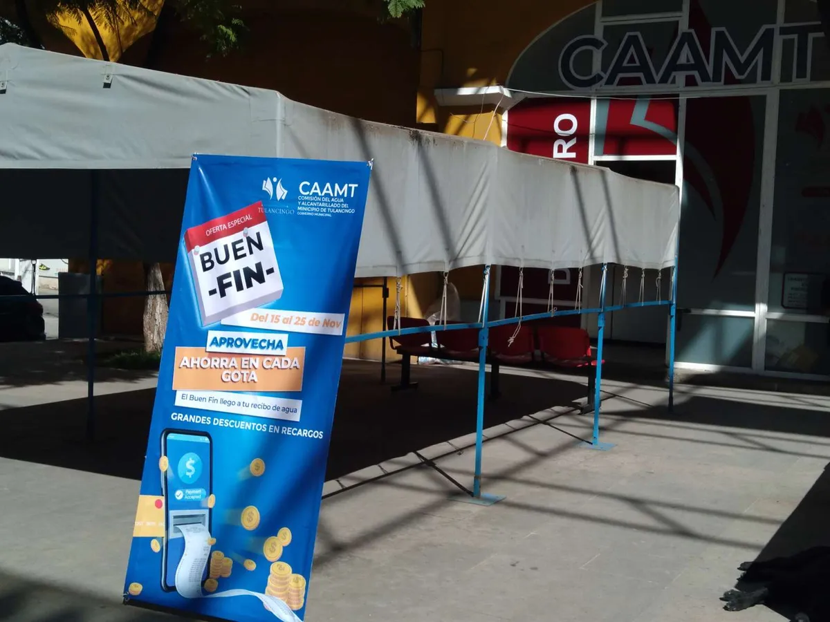 Tulancingo: CAAMT condonará el 100% de recargos en adeudo de agua por Buen Fin