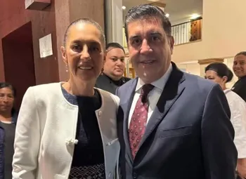 Claudia Sheinbaum y José María Tapia