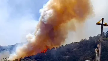 En 2025, nueve incendios forestales en Hidalgo han afectado cinco áreas naturales protegidas