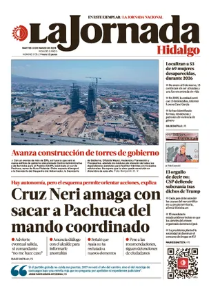 La Jornada Hidalgo | 10 de marzo de 2026
