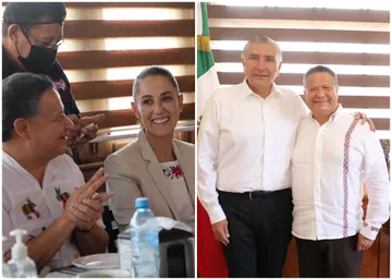 Dos presidenciables visitaron a Julio Menchaca en menos de un mes