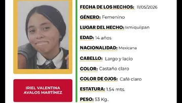 Alerta Amber Hidalgo: buscan a Iriel Valentina Avalos Martínez, desaparecida en Ixmiquilpan