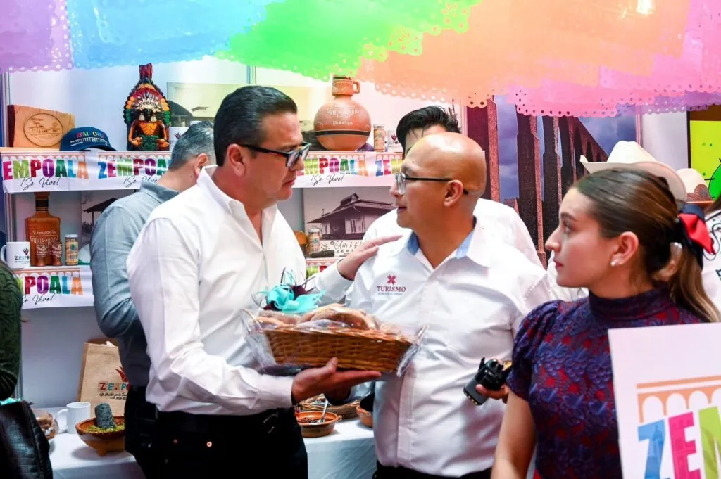 Zempoala destaca en la séptima edición del tianguis de pueblos mágicos 2025