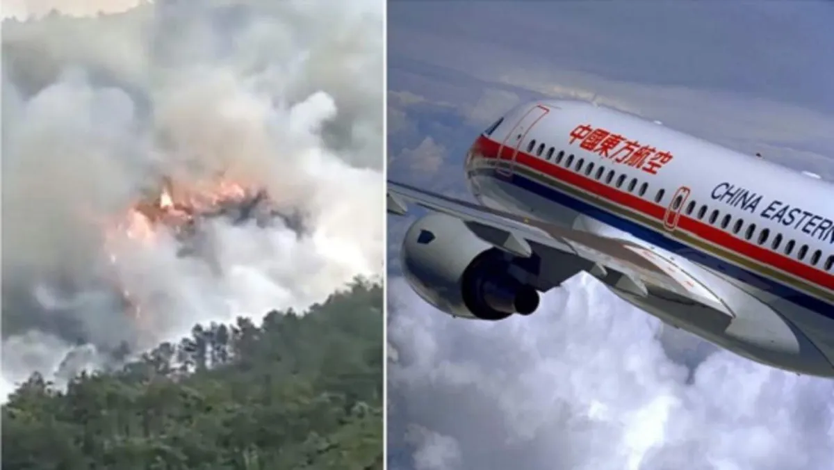 Se estrelló avión con 132 personas a bordo, en China