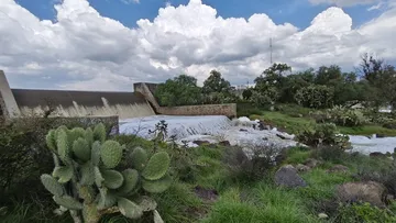 presa El Manantial, en Tizayuca