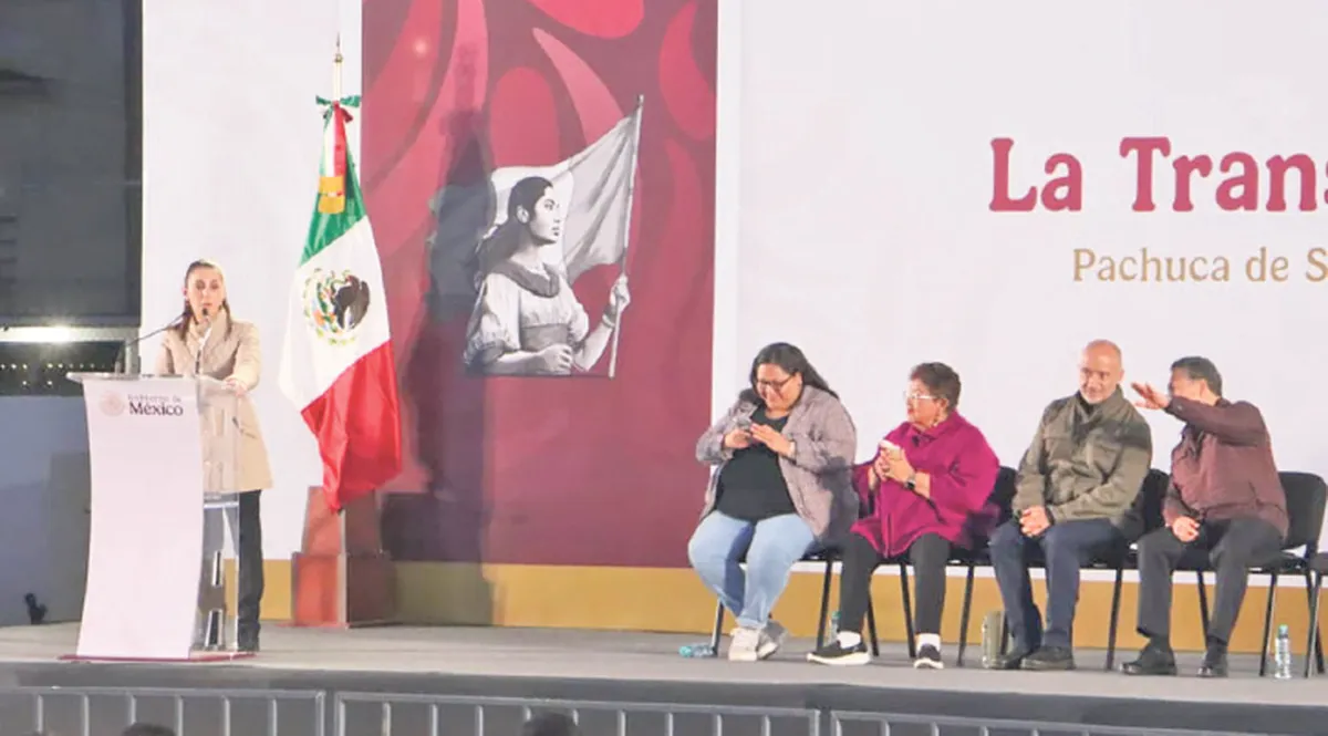 La presidenta Claudia Sheinbaum visita Hidalgo por octava vez