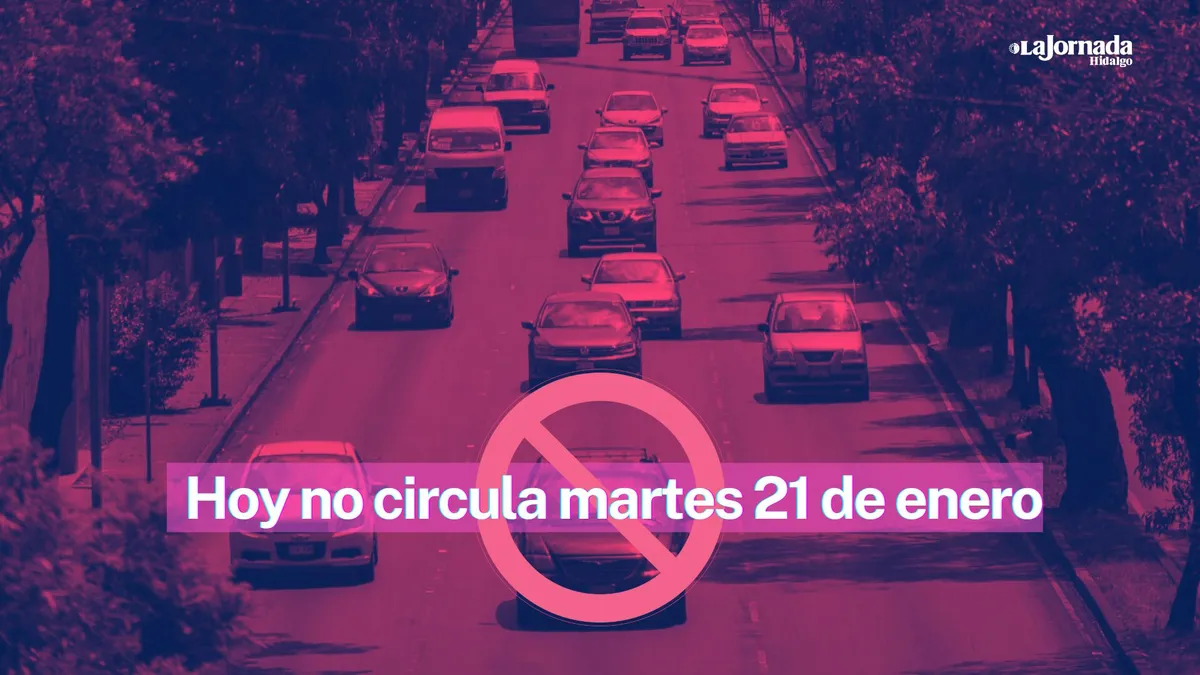 Hoy no circula martes 21 de enero: ¿qué autos descansan en CDMX y Edomex?