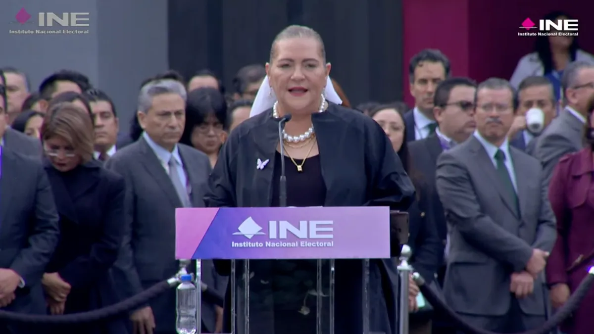 Guadalupe Taddei, presidenta del INE, inaugura la jornada electoral judicial con un llamado a votar