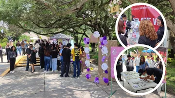 Estudiantes presentan campañas sociales en UTTT.